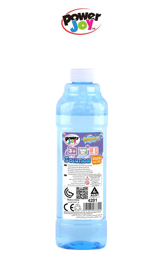 باور جوي - عبوة محلول الفقاعات - 500 مل