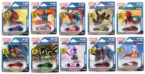 مارفل - سيارات سرعة - 10 قطع