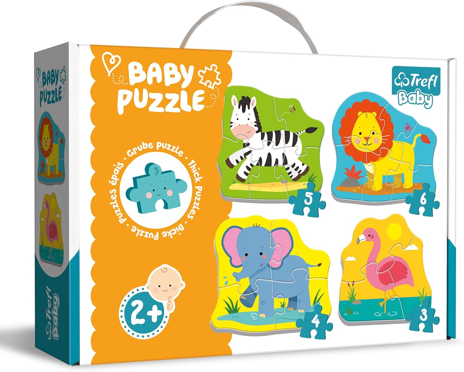 بازل الأطفال الصغار – حيوانات لطيفة – Baby Puzzle