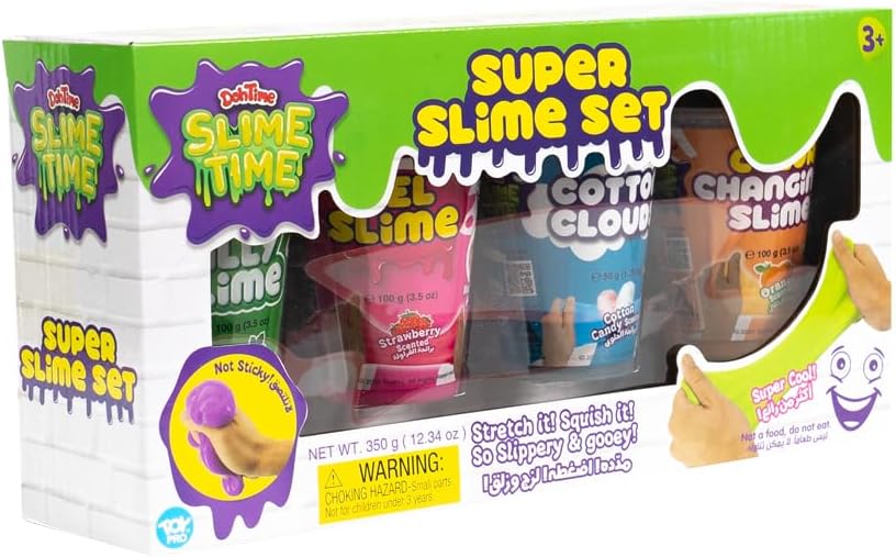 دوه تايم - سلايم تايم سوبر سيت سلايم المكونة من 4 علب