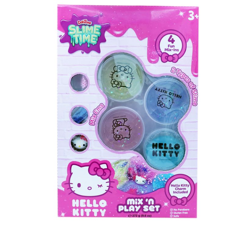 هالو كيتي - مجموعة سلايم هالو كيتي سلايم تايم مين آند