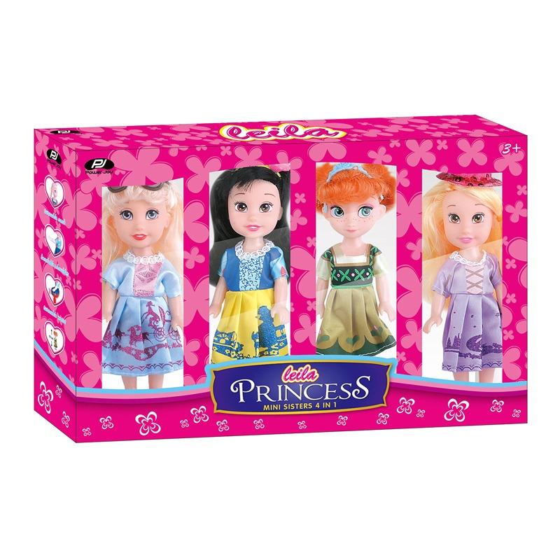 باور جوي - دمية ليلى مع أخواتها 4 في 1 - متنوع