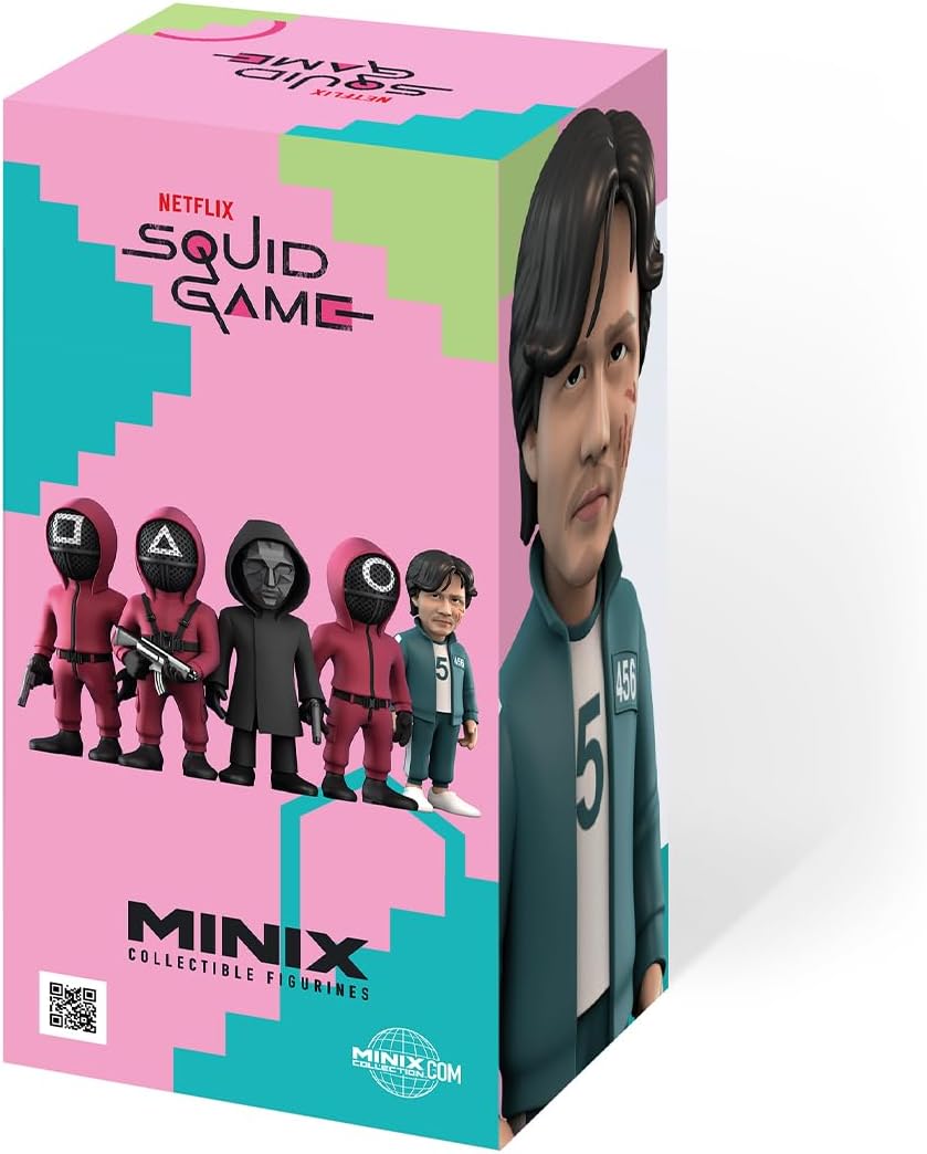 مجسم اللاعب 456 من لعبة الحبار إصدار مينيكس