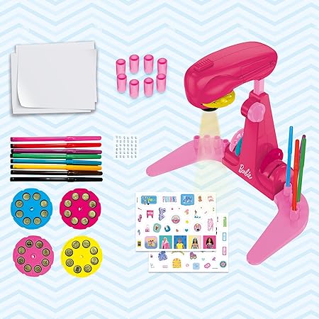 بروجكتور باربي لتعليم الرسم