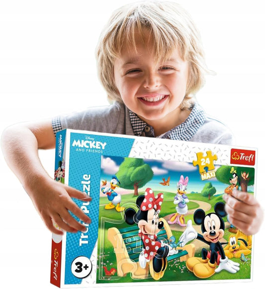 بازل ميكي والأصدقاء 24 قطعة ماكسي