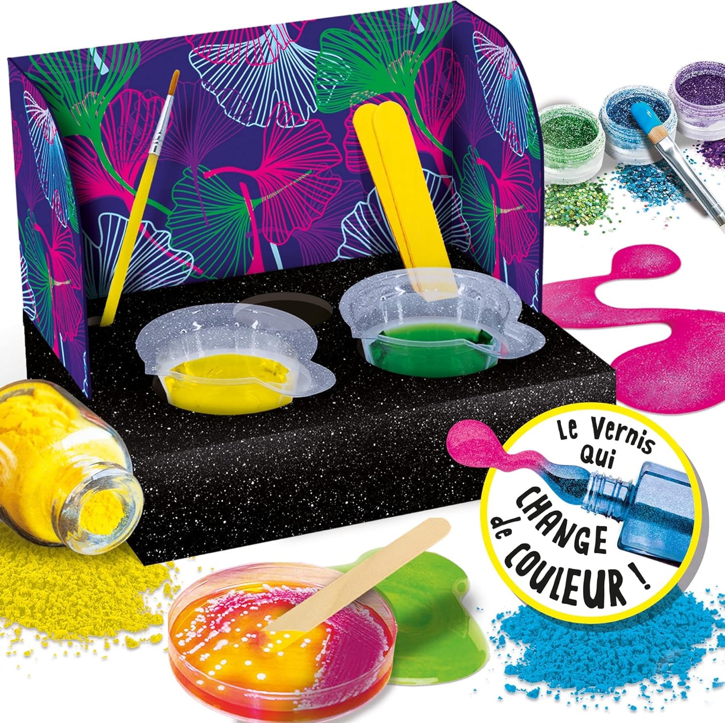 مجموعة علوم طلاء الأظافر للأطفال