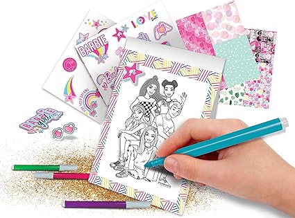 حقيبة باربي الإبداعية للرسم والتلوين