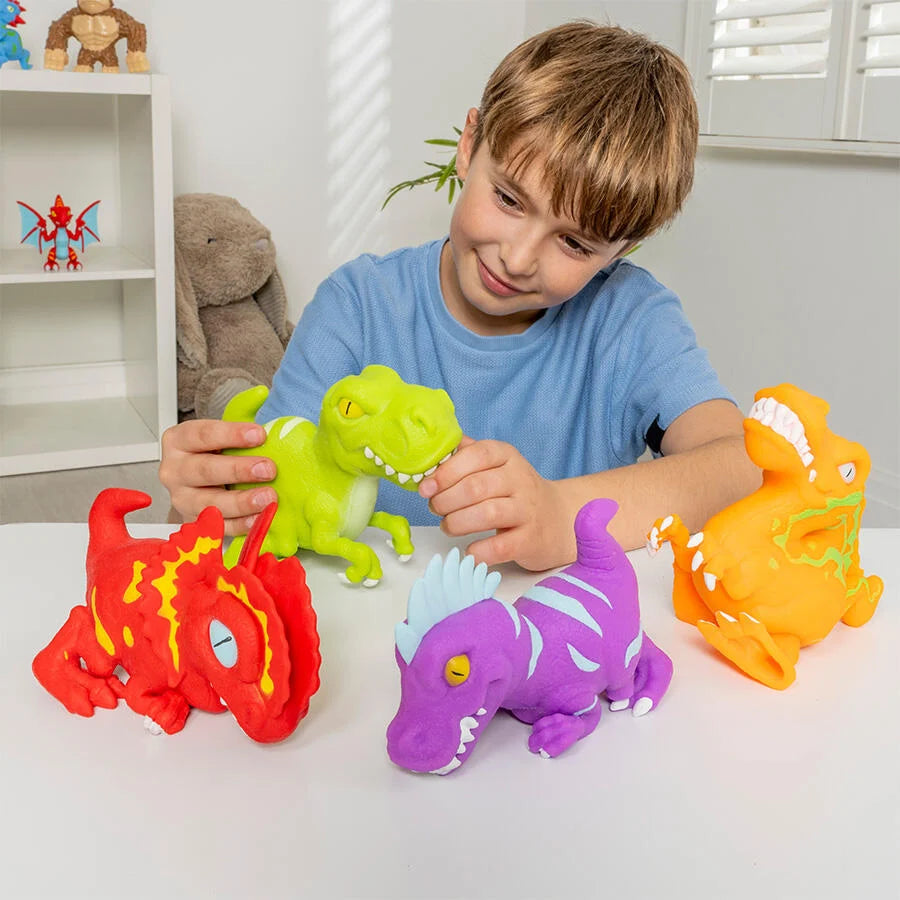 شخصيات ديناصورات ستريتش القابلة للتمدد – أشكال متنوعة