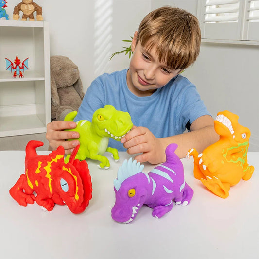 شخصيات ديناصورات ستريتش القابلة للتمدد – أشكال متنوعة