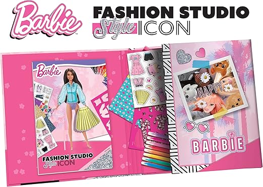 استوديو أزياء باربي – كراسة تصميم الموضة