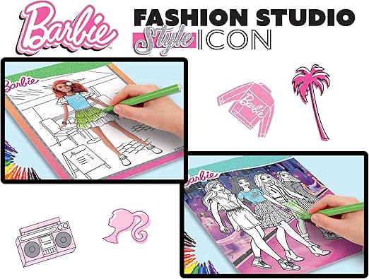 استوديو أزياء باربي – كراسة تصميم الموضة