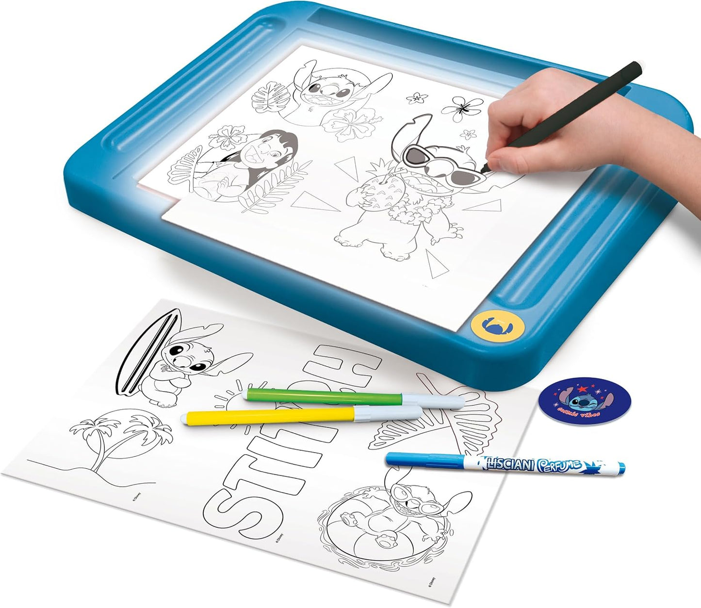 مدرسة الرسم بإضاءة ستيتش للأطفال