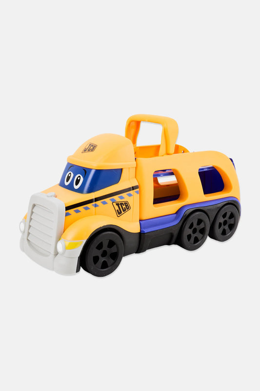 شاحنة نقل سيارات البناء للأطفال مع مركبتين