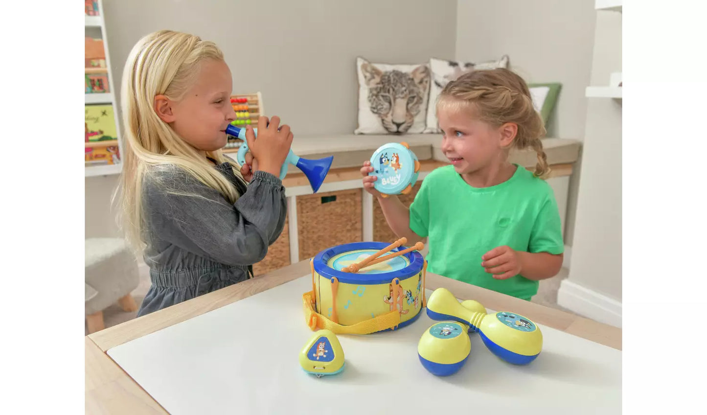 طقم الآلات الموسيقية بلوى للأطفال – 8 قطع