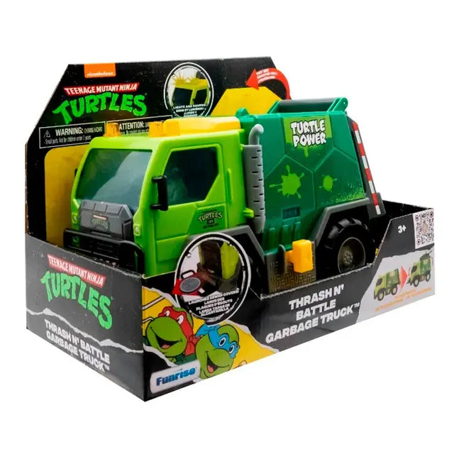 سلاحف النينجا - شاحنة قمامة ثراش أن باتل