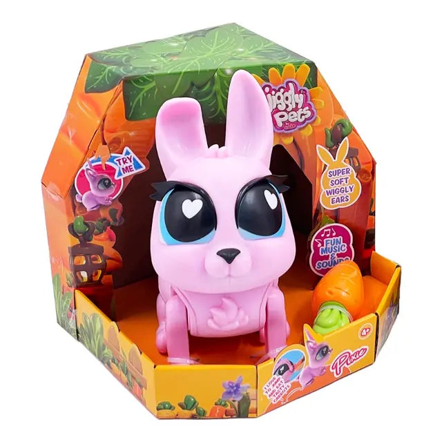 جيجلي بيتس - دمية الارنب بيكسي الكبيرة مع الموسيقى