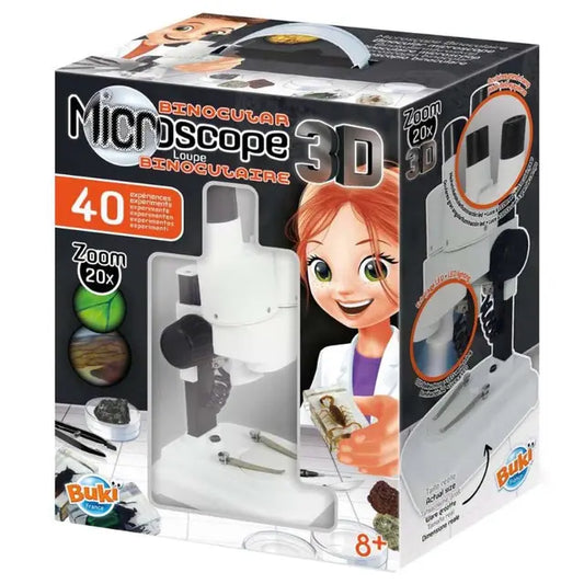 بوكي - ميكروسكوب ثنائي العينين 40 تجربة علمية
