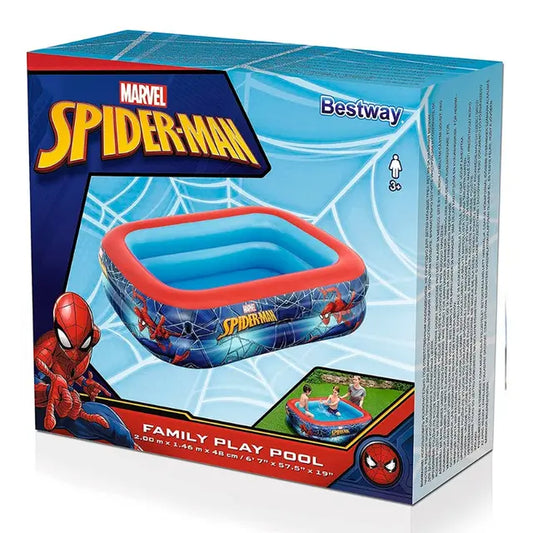 بيست واي - مسبح عائلي قابل للنفخ بشكل سبايدر مان