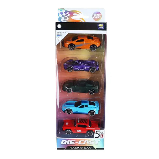 سام تويز - مجموعة سيارات مصبوبة مكونة من 5 قطع