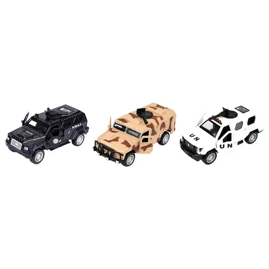 دايناميك سبورتس - سيارة مدرعة معدنية دايكاست 1:36 - عدد 1