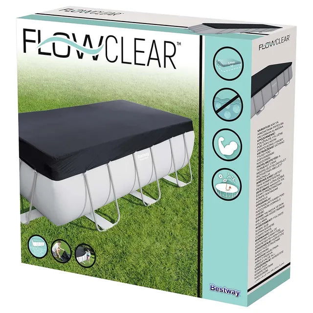 بيست واي - غطاء بركة السباحة المعدنية - 4.12×2.01 سم