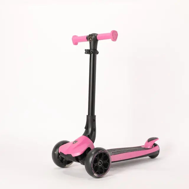 لامبورجيني - سكوتر اطفال 3 عجلات لون وردي