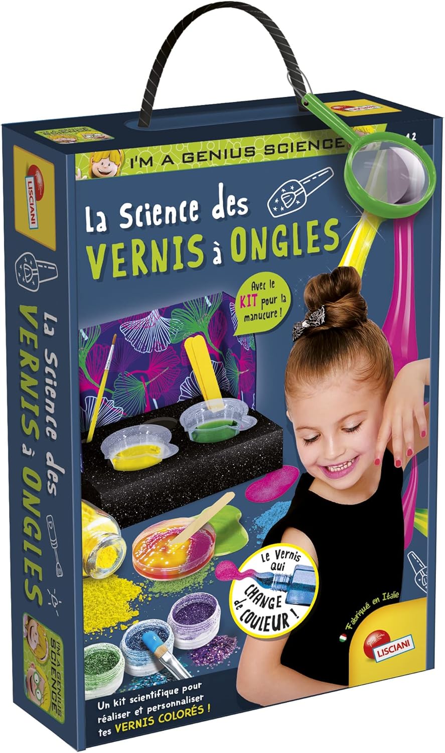 مجموعة علوم طلاء الأظافر للأطفال