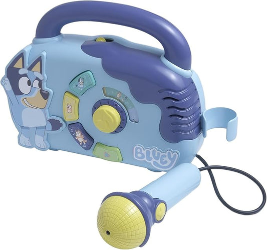 مسجل موسيقى بلوى مع ميكروفون للأطفال