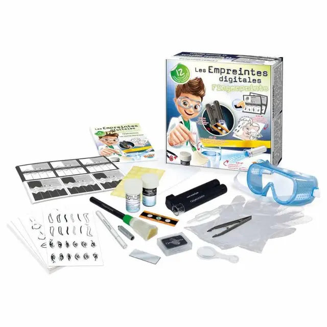 بوكي - مجموعة إكتشاف بصمات الأصابع 12 تجربة