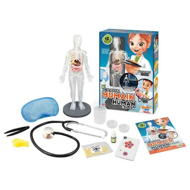 بوكي - مجموعة تعليم جسم الإنسان 12 تجربة تشريحية