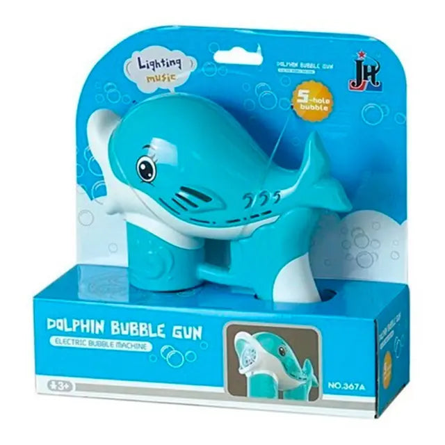 مسدس الفقاعات دولفين مع ضوء