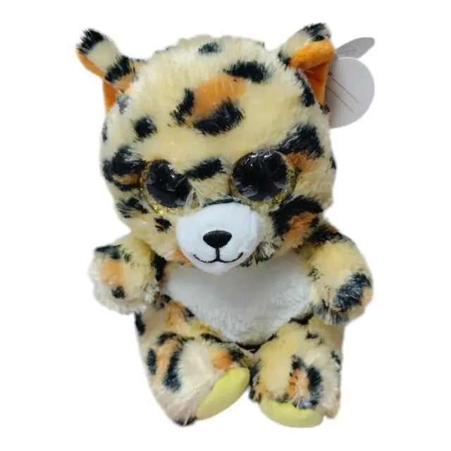 كادلي لوفابلز - دمية قطيفة ليوبارد مقاس 15 سم