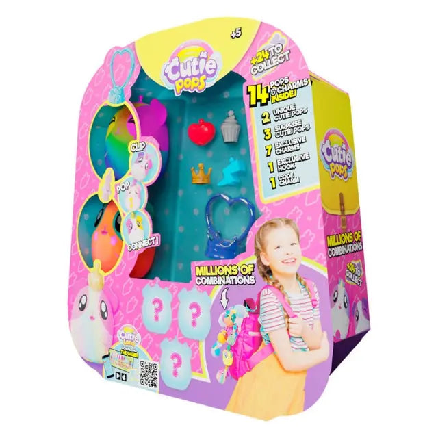 كيوتي بوبس - مجموعة كليب بوب اند كونيكت 5 شخصيات