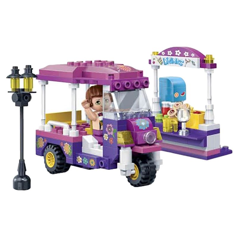 بانباو - مجموعة بناء الشاطئ العصرية 168 قطعة