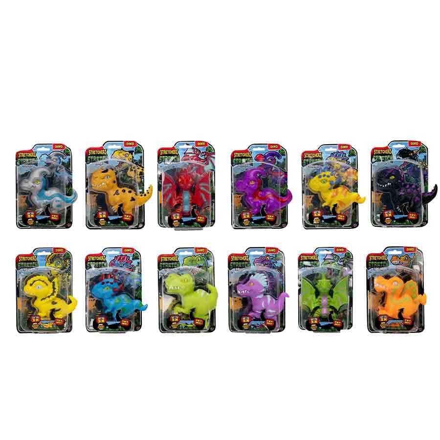 شخصيات ديناصورات ستريتش القابلة للتمدد – أشكال متنوعة