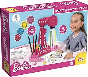 بروجكتور باربي لتعليم الرسم