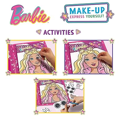 كراسة باربي لتصميم المكياج