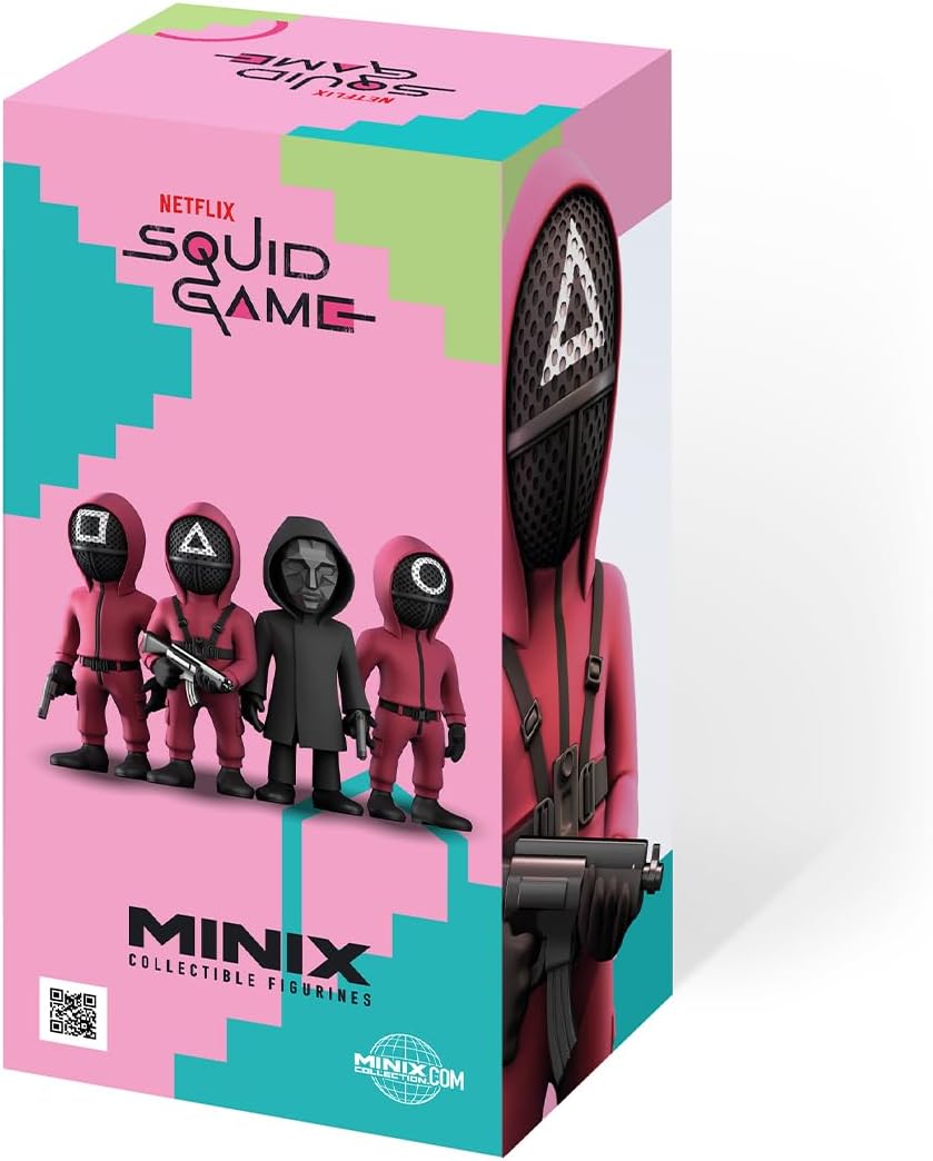 مجسم الجندي المقنّع من لعبة الحبار إصدار مينيكس