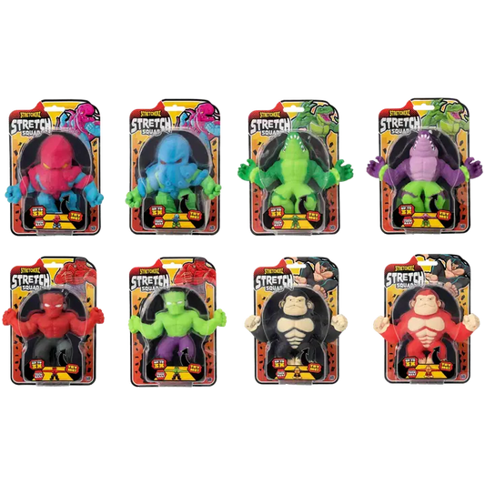 شخصيات ستريتش سكواد المطاطية القابلة للتمدد