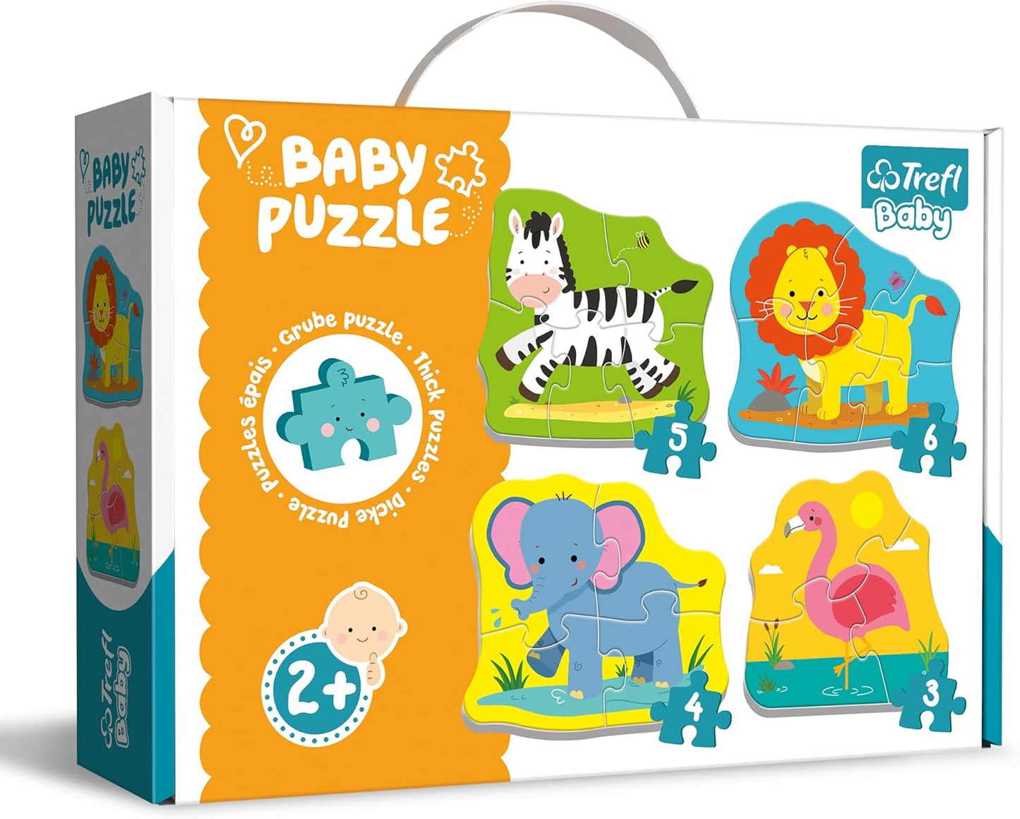 بازل الأطفال الصغار – حيوانات لطيفة – Baby Puzzle