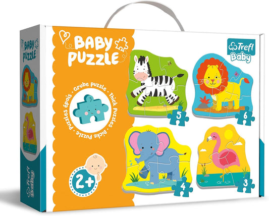 بازل الأطفال الصغار – حيوانات لطيفة – Baby Puzzle