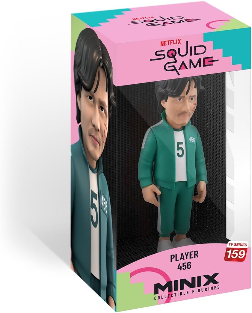 مجسم اللاعب 456 من لعبة الحبار إصدار مينيكس