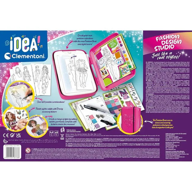 كلمنتوني - استوديو تصميم الأزياء - يعمل ببطارية
