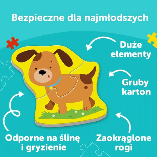 بازل بيبي – أشكال حيوانات – Baby Puzzle