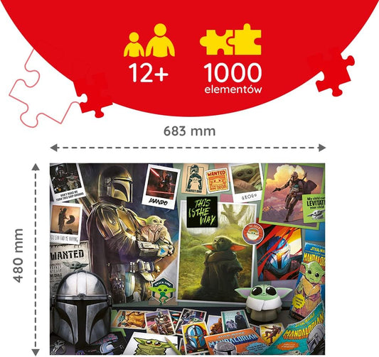 بازل ستار وورز الماندالوريان – 1000 قطعة