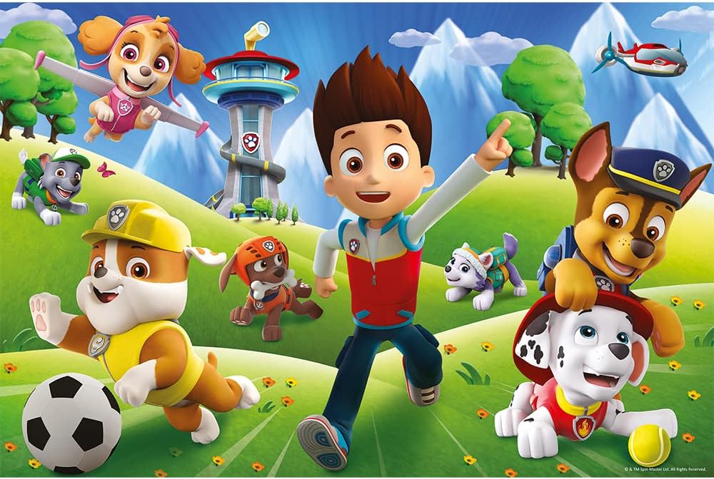 بازل باو باترول سوبر ماكسي مزدوج الوجه 24 قطعة