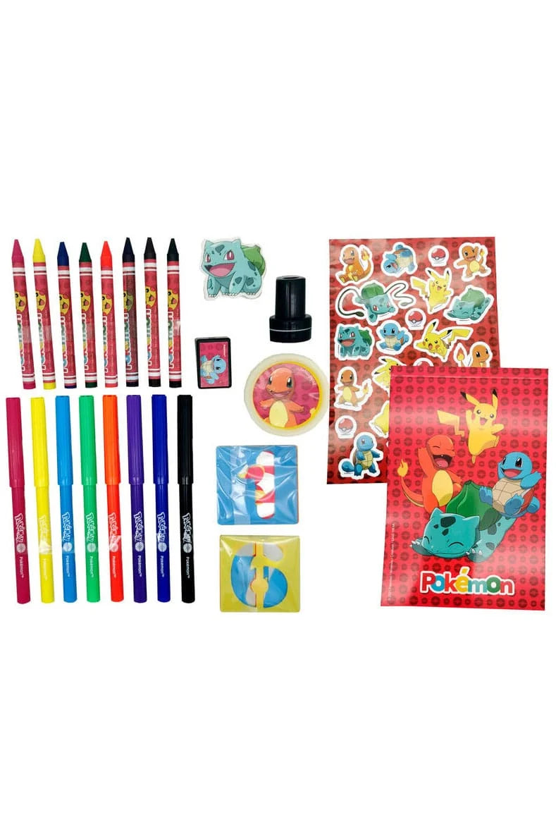 حقيبة أدوات تلوين بوكيمون للأطفال