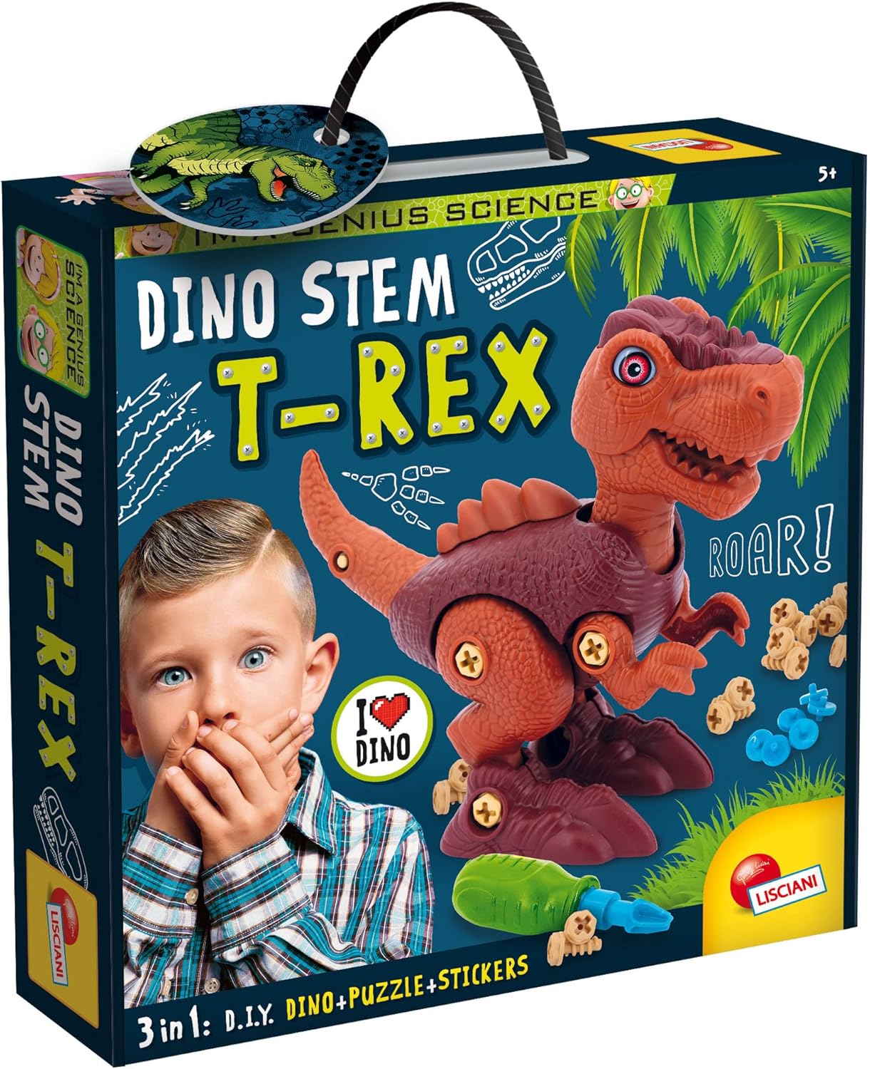 مجموعة ديناصور تي-ريكس التعليمية – Dino STEM T-Rex