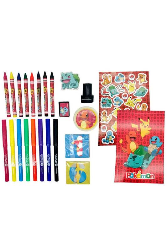 حقيبة أدوات تلوين بوكيمون للأطفال