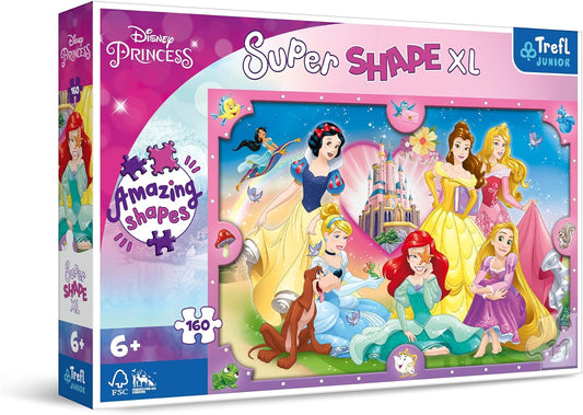 بازل ديزني برنسيس سوبر شيب XL – 160 قطعة